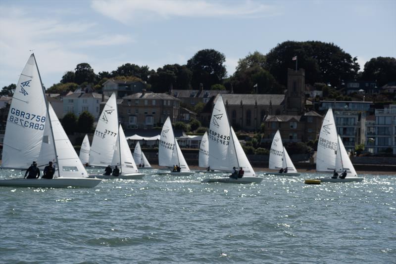 UF50 Celebration in Cowes photo copyright John Green taken at Royal London Yacht Club and featuring the Flying Fifteen class