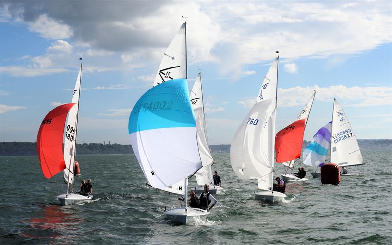 Flying Fifteen Europeans in Cowes day 3 photo copyright John Green taken at Cowes Corinthian Yacht Club and featuring the Flying Fifteen class