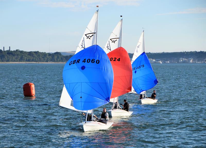 Flying Fifteen Europeans in Cowes day 3 photo copyright John Green taken at Cowes Corinthian Yacht Club and featuring the Flying Fifteen class