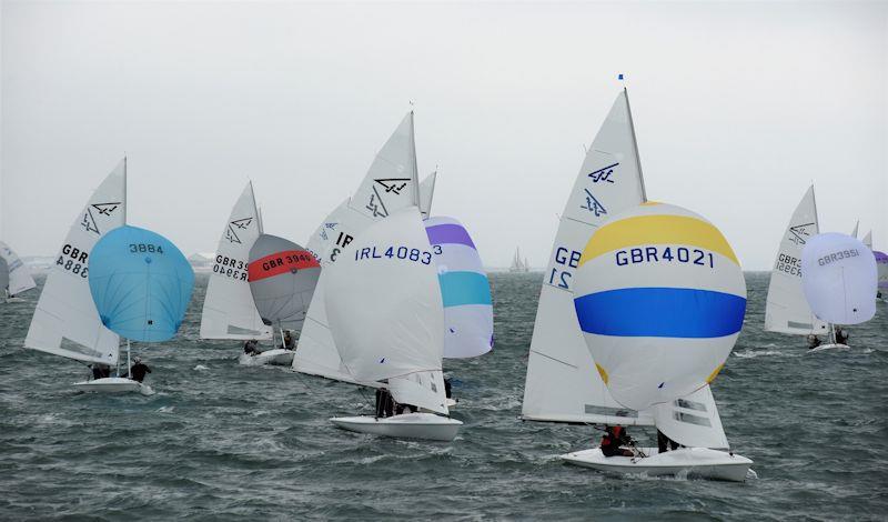 Flying Fifteen Europeans in Cowes day 4 - photo © John Green