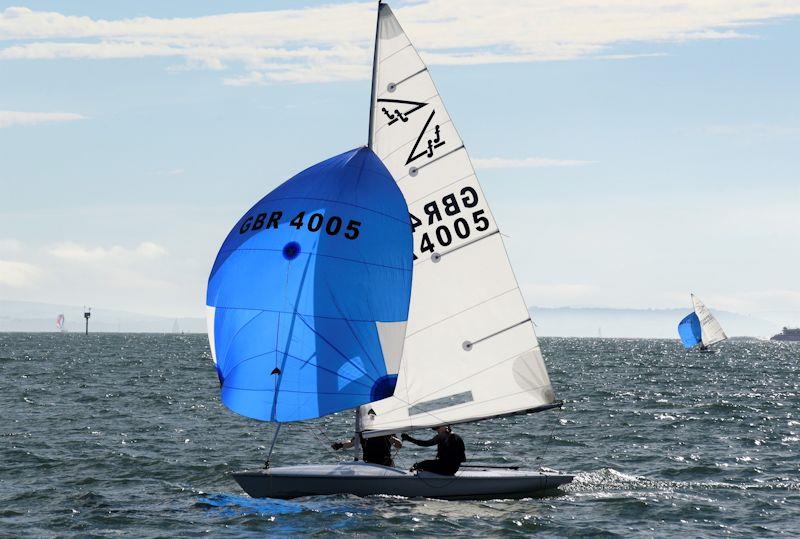 Andy Mckee and Richard Jones win the Flying Fifteen Europeans in Cowes photo copyright John Green taken at Cowes Corinthian Yacht Club and featuring the Flying Fifteen class