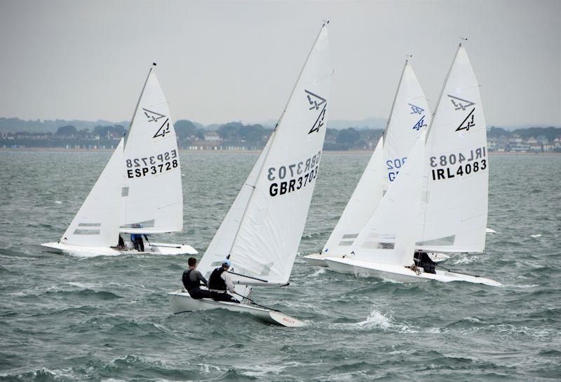 Flying Fifteen Europeans in Cowes day 4 photo copyright John Green taken at Cowes Corinthian Yacht Club and featuring the Flying Fifteen class