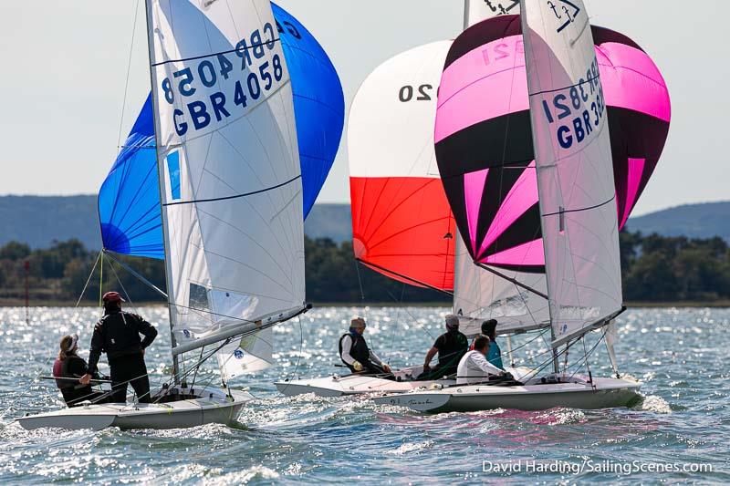 Bournemouth Digital Poole Week 2022 day 2 photo copyright David Harding / www.sailingscenes.com taken at Parkstone Yacht Club and featuring the Flying Fifteen class