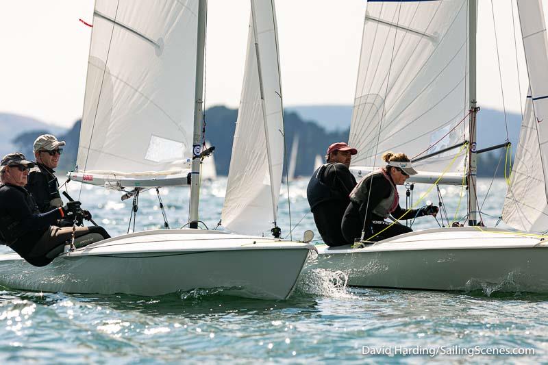 Bournemouth Digital Poole Week 2022 day 4 photo copyright David Harding / www.sailingscenes.com taken at Parkstone Yacht Club and featuring the Flying Fifteen class