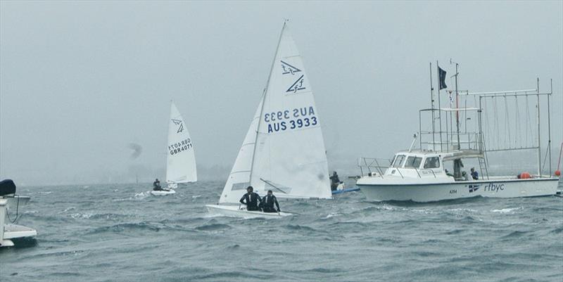 2nd overall Alderson Paterson - Flying 15 Australian Championship 2023 photo copyright Regatta Services taken at Royal Freshwater Bay Yacht Club and featuring the Flying Fifteen class