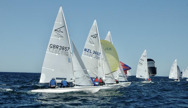  Flying 15 Worlds at Fremantle, West Australia day 3 photo copyright Regatta Services taken at Royal Freshwater Bay Yacht Club and featuring the Flying Fifteen class