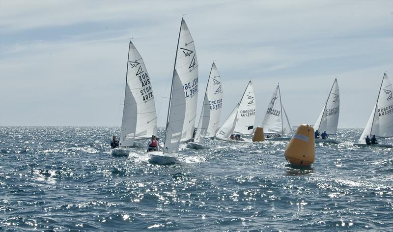 Flying 15 Worlds at Fremantle, West Australia day 4 photo copyright Regatta Services taken at Royal Freshwater Bay Yacht Club and featuring the Flying Fifteen class