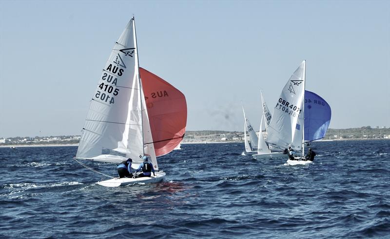 Vials & Turner lead Jerwood & Sheridan on Flying 15 Worlds at Fremantle, West Australia day 5 photo copyright Regatta Services taken at Royal Freshwater Bay Yacht Club and featuring the Flying Fifteen class