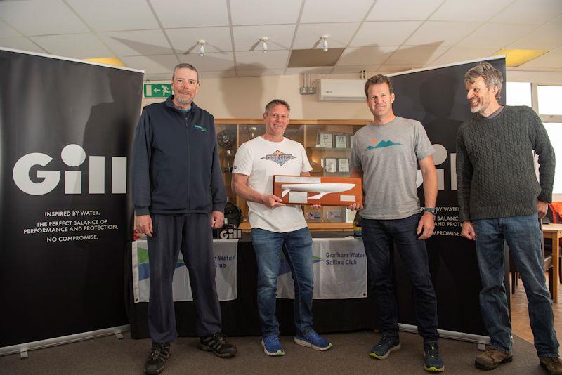 Richard Bundock and Ben Cooper (centre) win the Gill Flying Fifteen Southern Travellers Series event at Grafham Water - photo © Paul Sanwell / OPP