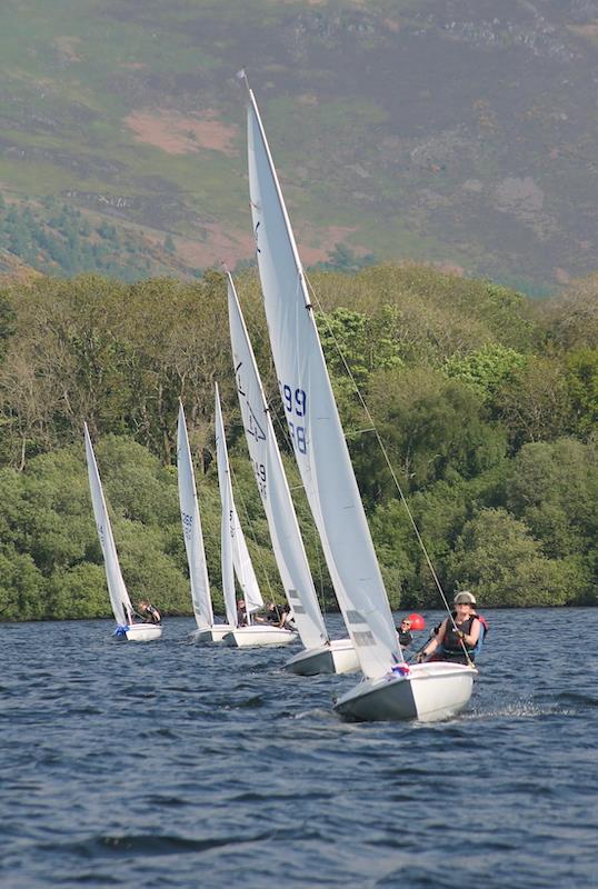 Flying Fifteen and GP14 Open at Bass photo copyright William Curruthers taken at Bassenthwaite Sailing Club and featuring the Flying Fifteen class