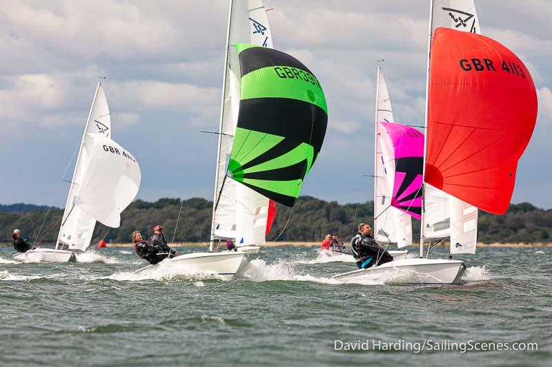 Bournemouth Digital Poole Week 2023 Day 6 photo copyright David Harding / www.sailingscenes.com taken at Parkstone Yacht Club and featuring the Flying Fifteen class