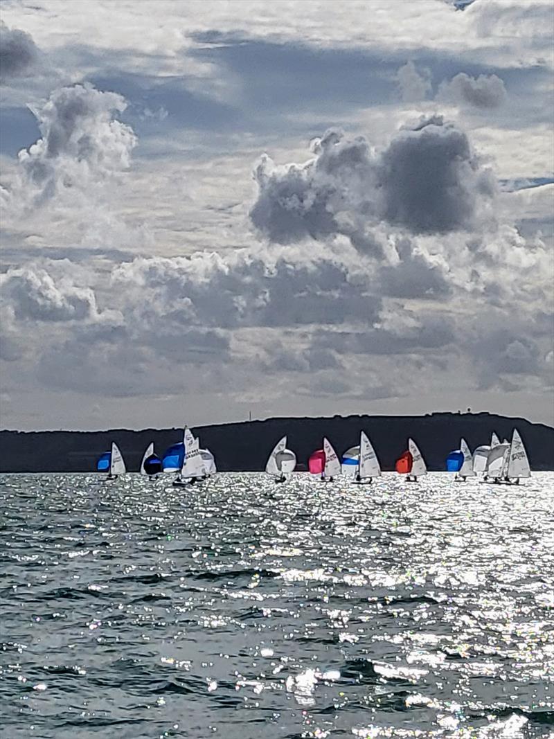 UK Global Flying Fifteen Nationals at the WPNSA Day 3 photo copyright Christina Moncur taken at Weymouth & Portland Sailing Academy and featuring the Flying Fifteen class