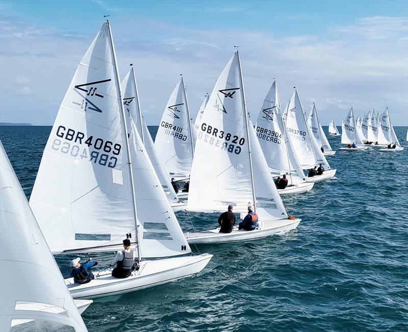 UK Global Flying Fifteen Nationals at the WPNSA Day 3 photo copyright Christina Moncur taken at Weymouth & Portland Sailing Academy and featuring the Flying Fifteen class