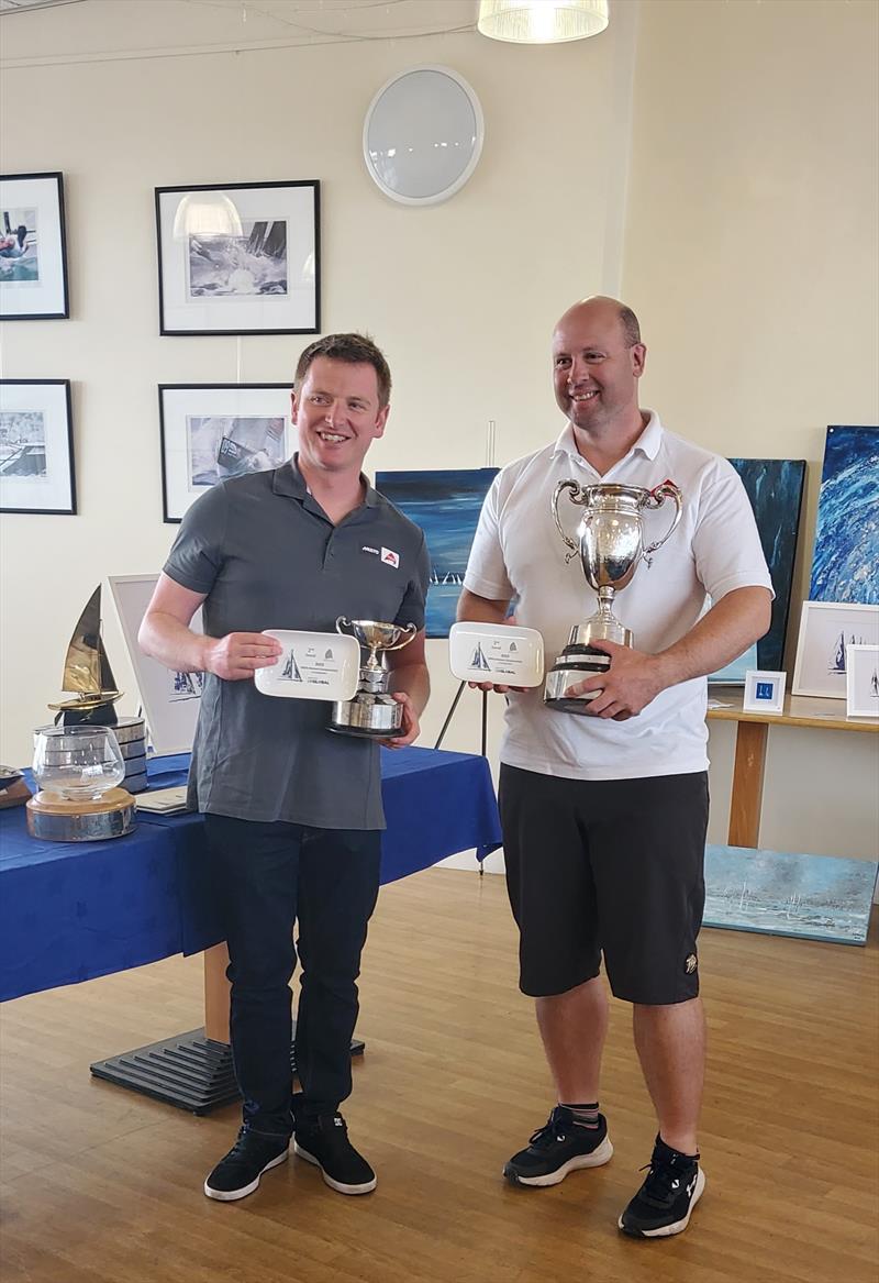 Andy McKee and Richard Jones finish 2nd overall in the UK Global Flying Fifteen Nationals at the WPNSA photo copyright Christina Moncur taken at Weymouth & Portland Sailing Academy and featuring the Flying Fifteen class