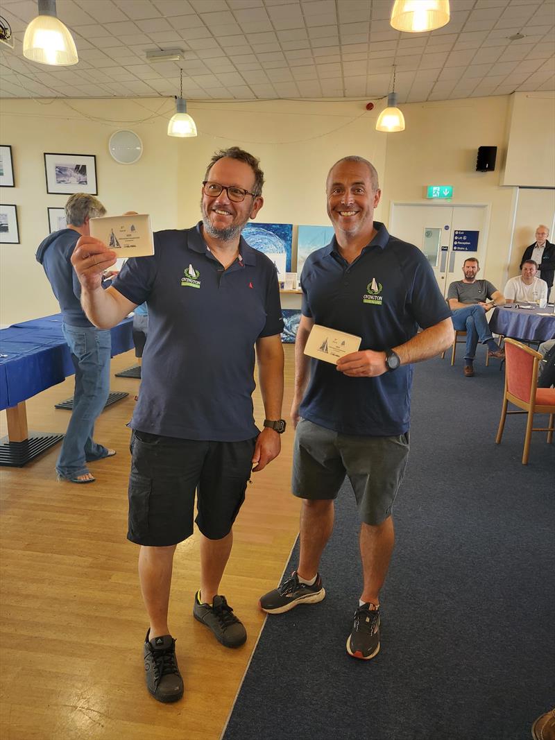 Richard Lovering and Chris Turner finish 3rd overall in the UK Global Flying Fifteen Nationals at the WPNSA photo copyright Stephen Moncur taken at Weymouth & Portland Sailing Academy and featuring the Flying Fifteen class