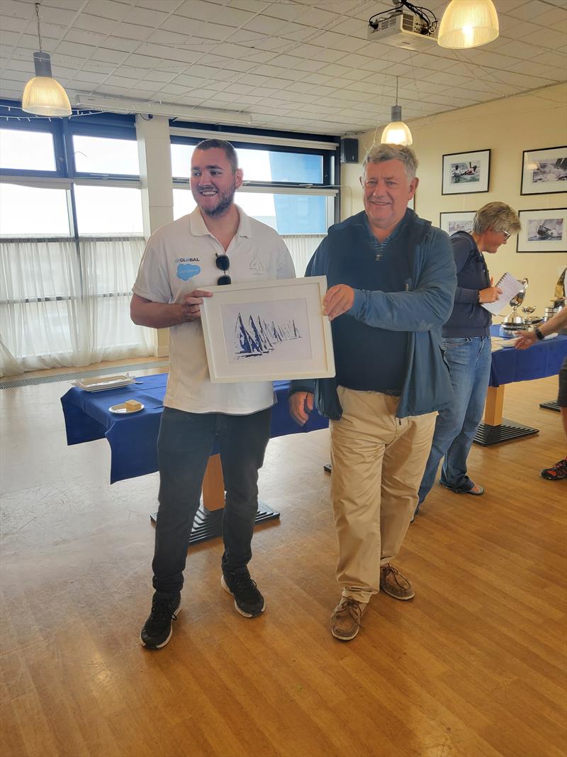 Charles and Charlie Apthorp, top family combo at the UK Global Flying Fifteen Nationals at the WPNSA photo copyright Stephen Moncur taken at Weymouth & Portland Sailing Academy and featuring the Flying Fifteen class