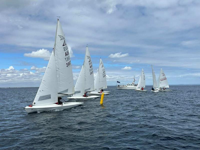Geographe Bay Race Week - Mini Course of day 2 photo copyright Geographe Bay Yacht Club taken at Geographe Bay Yacht Club and featuring the Flying Fifteen class