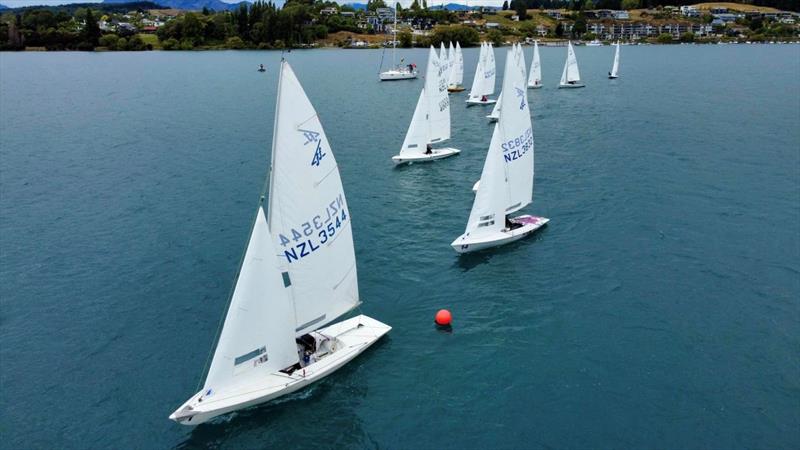 Race 6 start - New Zealand Flying Fifteen National Championship 2024 photo copyright Quentin Smith taken at  and featuring the Flying Fifteen class