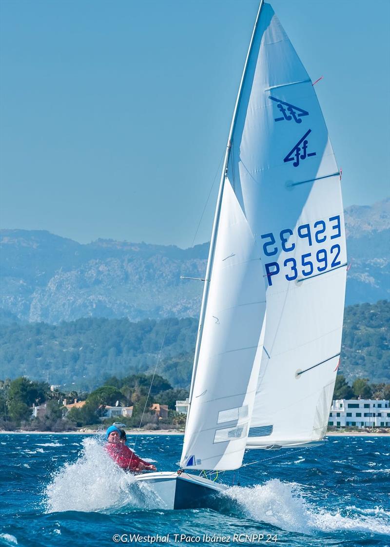 Flying 15 Spanish (Balearic) National Championship photo copyright G.Westphal. T.Paco Ibanez / RCNPP24 taken at Real Club Nautic Port de Pollenca and featuring the Flying Fifteen class