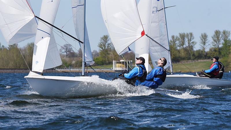 Flying15 Inland Championship at Draycote Water photo copyright Malcolm Lewin / malcolmlewinphotography.zenfolio.com taken at Draycote Water Sailing Club and featuring the Flying Fifteen class