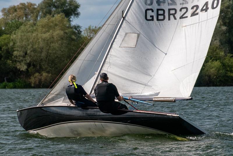Daniel Wigmore and Sarah Seager - Flying Fifteen Southern Travellers at Middle Nene photo copyright David Livingstone taken at Middle Nene Sailing Club and featuring the Flying Fifteen class