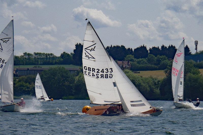 Strong south-westerly gusts and big windshifts made for exciting racing - Flying Fifteen Southern Travellers at Middle Nene photo copyright Wilf Kunze taken at Middle Nene Sailing Club and featuring the Flying Fifteen class