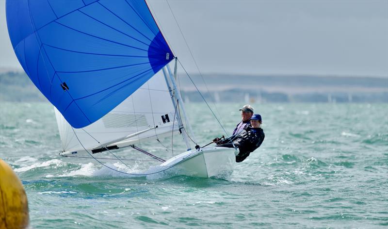 Ladies Day (Tuesday) at Cowes Week 2025 photo copyright Tom Hicks / www.solentaction.com taken at Cowes Combined Clubs and featuring the Flying Fifteen class