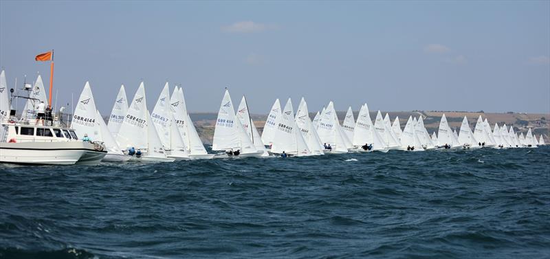 Race 1 third attempt on day 1 of the 2025 Flying Fifteen Worlds at the WPNSA - photo © Mark Jardine