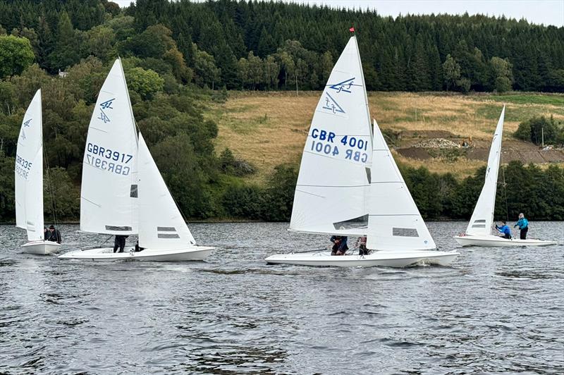 Flying Fifteen Scottish Championship at Loch Tummel photo copyright Graham Logan taken at Loch Tummel Sailing Club and featuring the Flying Fifteen class