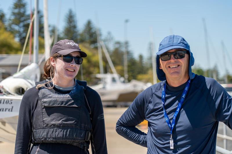 Winners are grinners - the Jerwoods - 2026 Flying 15 Australian National Championship photo copyright Russell Dawes taken at Cruising Yacht Club of South Australia and featuring the Flying Fifteen class