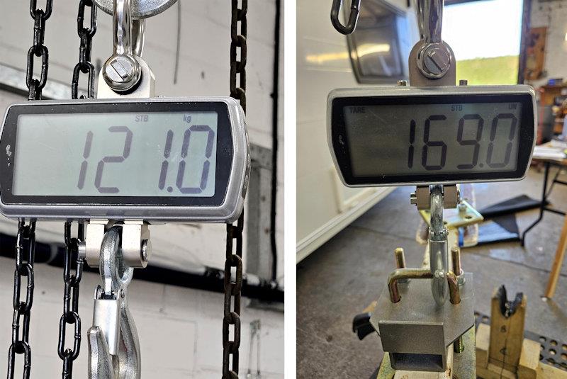 GBR4148 - Hull and keel on minimum weight - photo © Simon Patterson