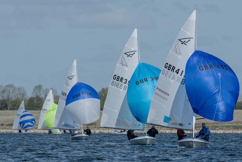 Flying Fifteen Inland Championships at Grafham photo copyright Paul Sanwell / OPP taken at Grafham Water Sailing Club and featuring the Flying Fifteen class