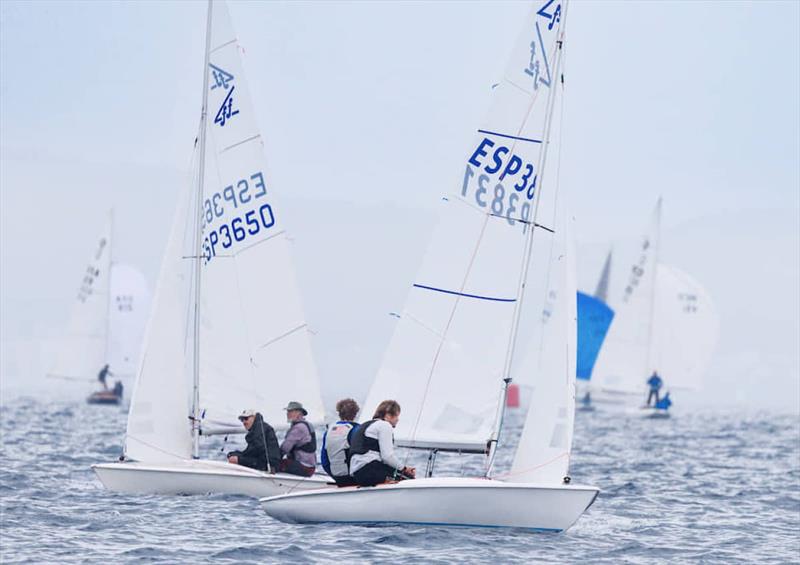 Flying 15 fleet compete in the Palma Vela photo copyright RNCP taken at Real Club Náutico de Palma and featuring the Flying Fifteen class