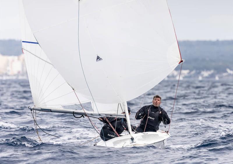 Flying 15 fleet compete in the Palma Vela photo copyright RNCP taken at Real Club Náutico de Palma and featuring the Flying Fifteen class