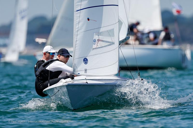 Flying 15, GBR 4114, on Sunday at the International Paint Poole Regatta 2026 - photo © Paul Wyeth / www.pwpictures.com