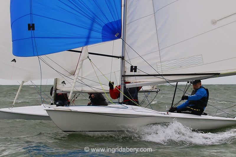 Flying 15 Bulwark trophy at Hayling Island photo copyright Ingrid Abery / www.ingridabery.com taken at Hayling Island Sailing Club and featuring the Flying Fifteen class