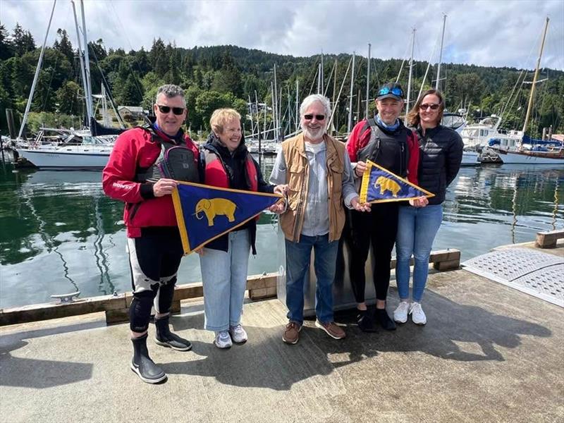 First ever Flying Fifteen regatta to be held on Canadian waters (Saltspring Island) photo copyright Tim Matheson / F15 Canada taken at Saltspring Island Sailing Club and featuring the Flying Fifteen class