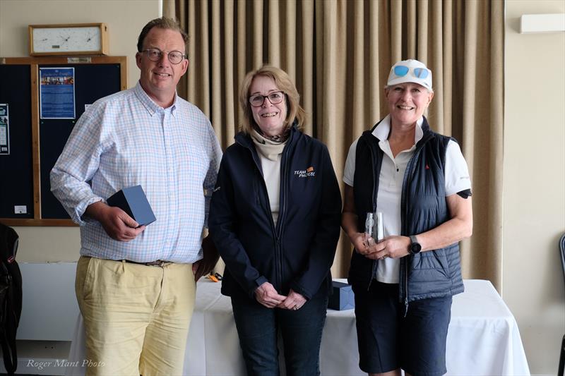 Justin Waples and Jackie McKellar win the Burnham Flying Fifteen Open - photo © Roger Mant Photography