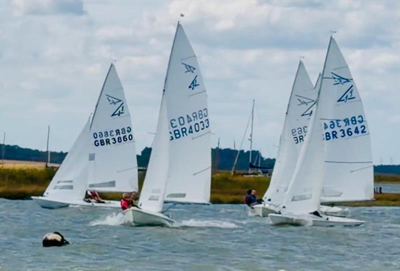 Flying Fifteens in the Aldeburgh Summer Regatta - photo © Anthony Hinton