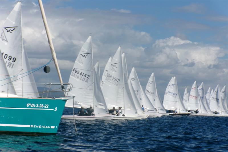 Day 2 - Flying Fifteen Europeans in Palma - photo © CDM
