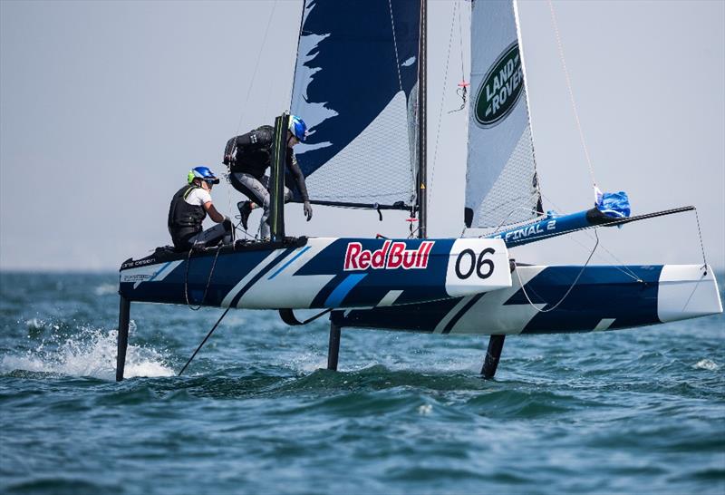 2018 Extreme Sailing Series™ Act 1, Muscat - Day 2 photo copyright Extreme Sailing Series taken at  and featuring the Flying Phantom class