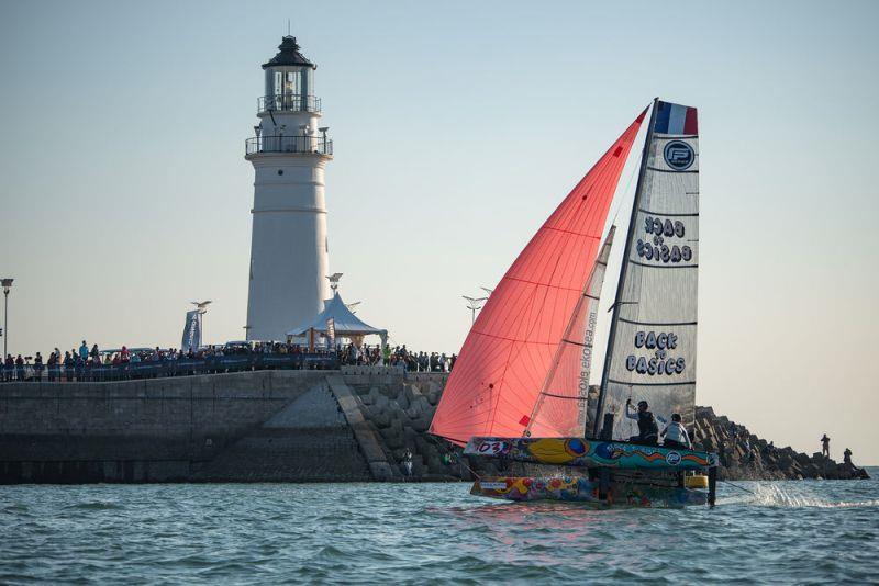 Day two - Back to Basics - 2018 Qingdao Mazarin Cup powered by Extreme Sailing Series™ photo copyright Patrick Condy taken at  and featuring the Flying Phantom class