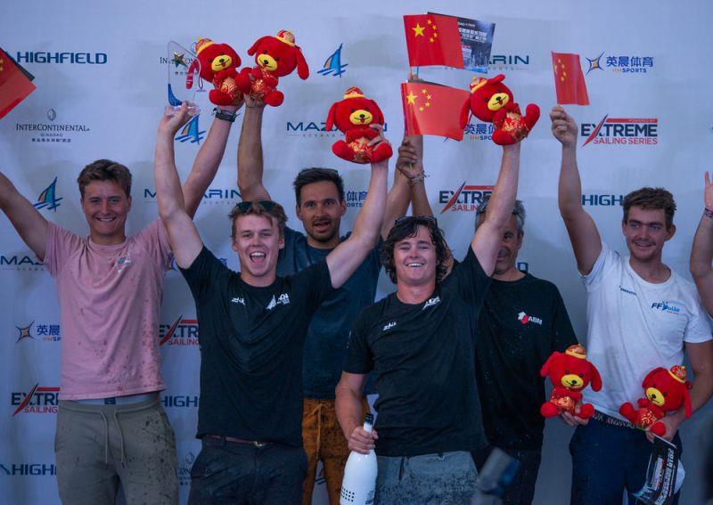 Day 4 - Extreme Sailing Series Qingdao Mazarin Cup photo copyright Patrick Condy taken at  and featuring the Flying Phantom class
