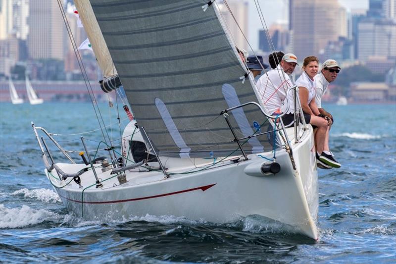 Ophir on fire in the Super 30's - Sydney Harbour Regatta 2019 - photo © Andrea Francolini