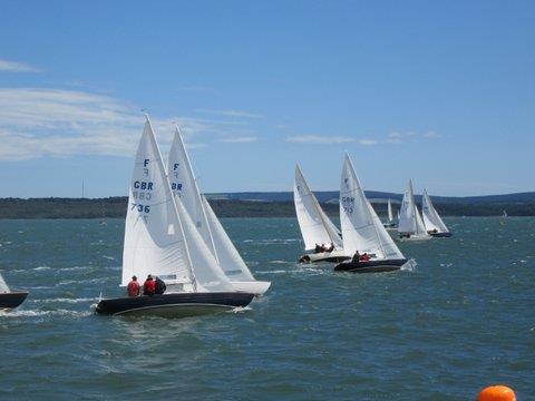 Lymington Nordic Folkboats Saturday Series race 11 photo copyright RLymYC taken at Royal Lymington Yacht Club and featuring the Folkboat class