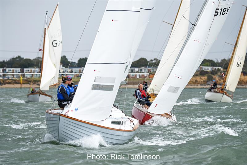 So! during Hamble Classics 2020 photo copyright Rick Tomlinson / www.rick-tomlinson.com taken at Royal Southern Yacht Club and featuring the Folkboat class