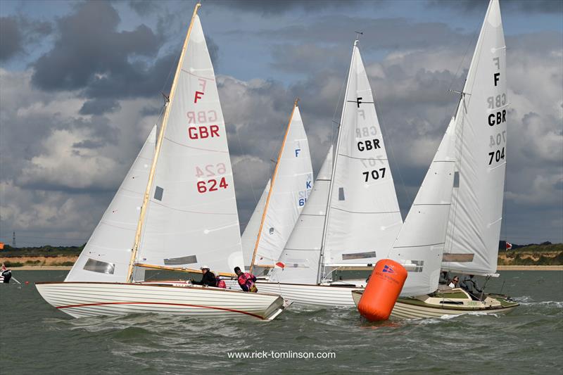 Hamble Classics 2021 photo copyright Rick Tomlinson / www.rick-tomlinson.com taken at Royal Southern Yacht Club and featuring the Folkboat class