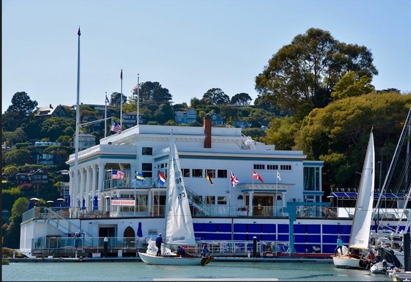 Folkboats at Corinthian Yacht Club - Folkboat International Cup 2019 photo copyright Jim Erskine taken at  and featuring the Folkboat class