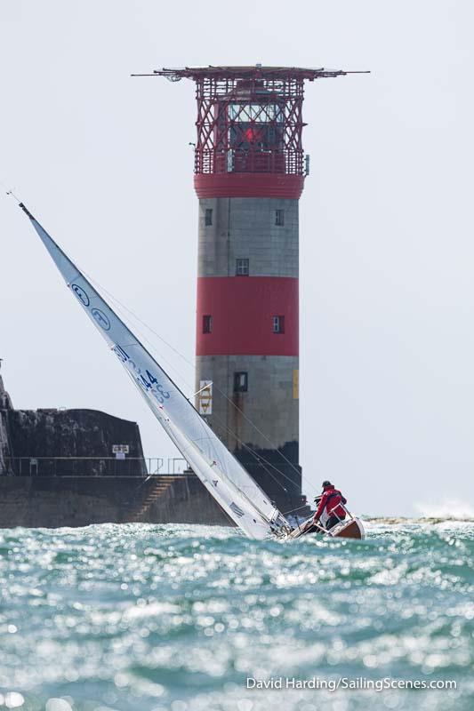 Pancho, SUI3344, International Folkboat, during the during the Round the Island Race 2022 - photo © David Harding / www.sailingscenes.com