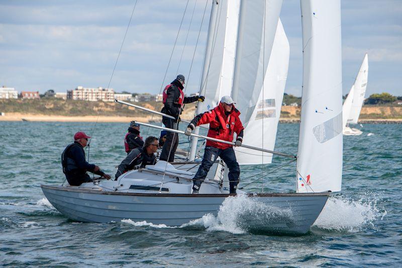 UK Nordic Folkboat National Championships, The Walcon Cup and Sessan Cup photo copyright Paul French / www.coolhat.co.uk taken at Royal Lymington Yacht Club and featuring the Folkboat class